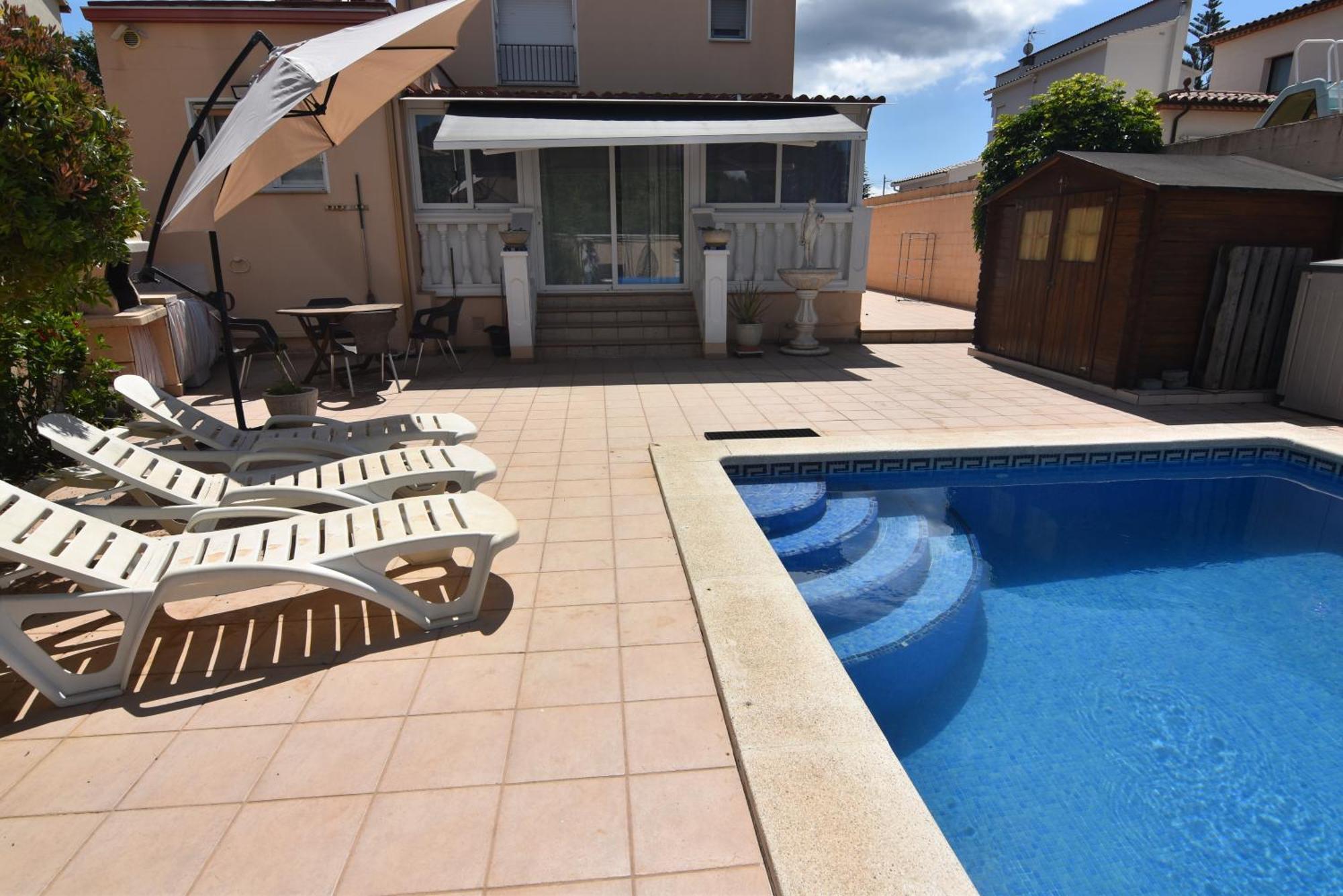 Rnet - Collsacabra Villa Con Piscina Privada โรเซส ภายนอก รูปภาพ